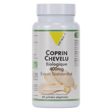 Vit'All+ Coprin Chevelu Bio 400mg 60 capsule