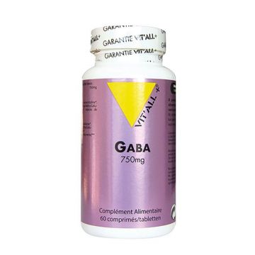 Vit'All+ Gaba 750 mg 60 comprimate