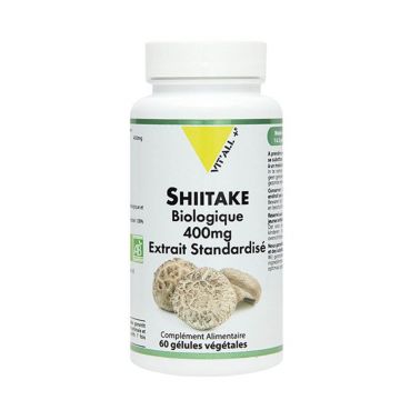 Vit'All+ Organic Shiitake 400 mg 60 capsule
