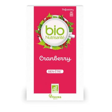 Vitavea Santé Bio Infusion Cranberry 20 pliculețe