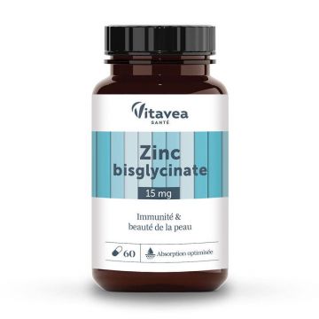Vitavea Santé Nutri'sentiels Zinc Immunité et beauté de la peau 30 capsule