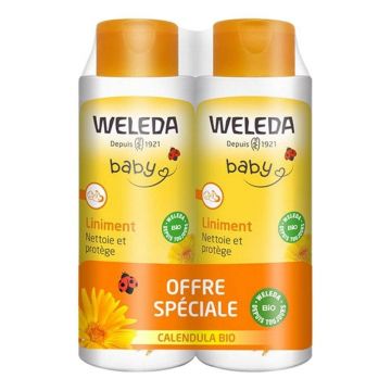 Weleda Flax pentru tratarea bebelușilor Bio 2x400ml