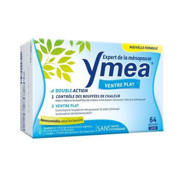 Ymea Menopauză Burtă plată 64 capsule