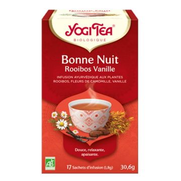 Yogi Tea Night Vanilie Rooibos 17 pliculețe