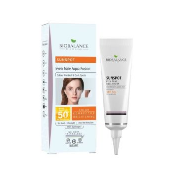 Bio Balance Crema solara uniformizanta, Aqua Fusion, SPF 50+, 40ml