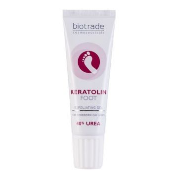 Biotrade Keratolin Foot 40% uree, gel pentru picioare, 15ml