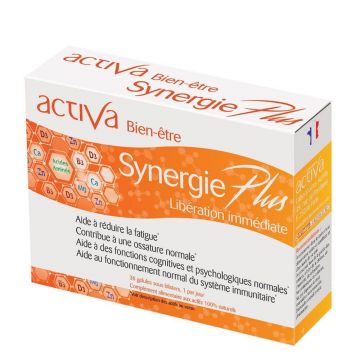 Activa Wellness Synergie Plus Libération immédiate 30 capsule