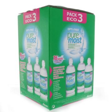 Alcon Opti-Free Pure Moist soluție dezinfectantă multifuncțională 3x300ml