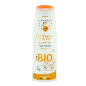 Alphanova Kids Kids Va Prendre Ta Douche Gel de spălare 3 în 1 Bio 250 ml