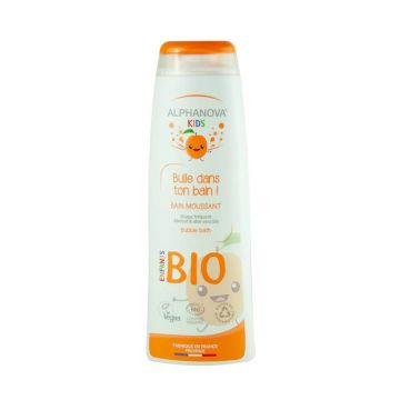 Alphanova Kids Organic Spumă de baie Bulle Dans Ton Bain Apricot 250ml