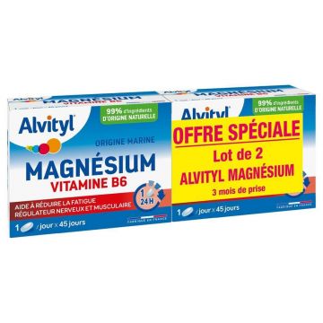 Alvityl magneziu și vitamina B6 x2