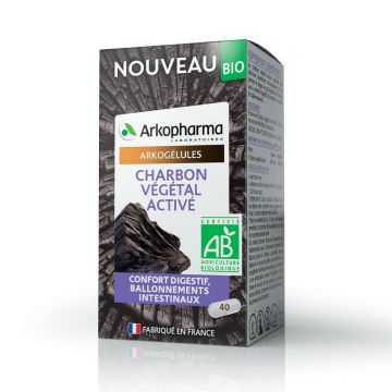 Arkopharma Arkocapsule Organic Charcoal 40 capsule