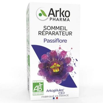 Arkopharma Arkocapsule Sleep Repairer cu flori organice de pasiune 150 Capsule