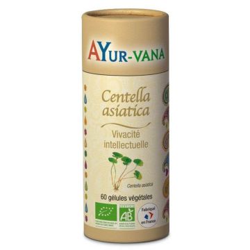 Ayur-Vana Centella asiatica (Gotu kola) organic x60 capsule