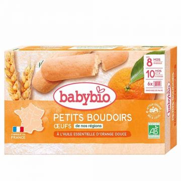 Babybio Biscuiți cu ulei de portocale dulci Bio 120g
