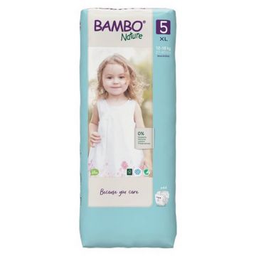 Bambo Nature Scutece Xl-S mărimea 5 de la 14 la 18 kg x44