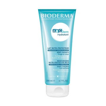 Bioderma Abcderm Tratament hidratant pentru corp și față Good Tolerance 200ml