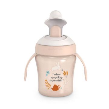 Cana de antrenament Suavinex Wonderland 6 luni Plus 200 ml