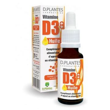 D. Plantes Vitamina D3 Ulei 400UI 20ml