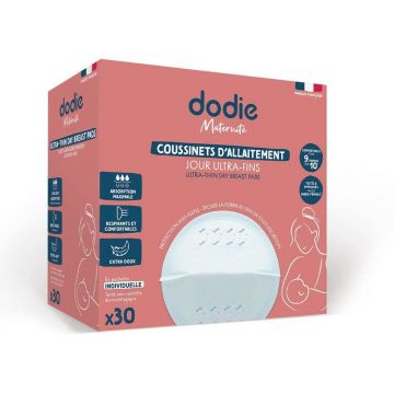Dodie Cupe de alăptare de zi ultra-subțiri x30