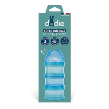 Dodie cutie de dozare a laptelui cu 3 compartimente