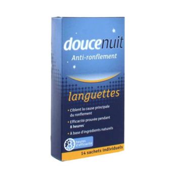 Doucenuit Anti-Snoring Tongues 14 pliculețe individuale
