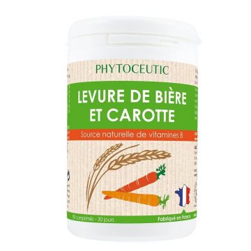 Drojdie Phytoceutic și morcov 90 comprimate