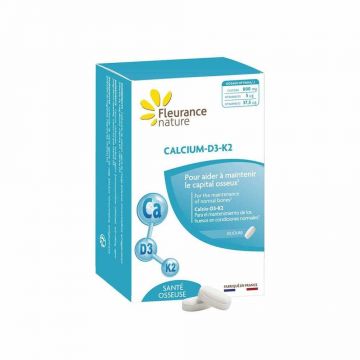 Fleurance Nature Calcium - D3 - K2 60 comprimate