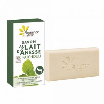 Fleurance Nature Săpun organic cu lapte de măgăriță și patchouli 100ml