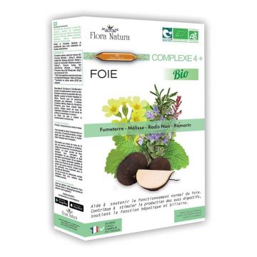 Flora Natura Liver Complex 4+ fumisteria 20 fiole