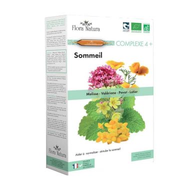 Flora Natura Organic Sleep Complex 4+ 20 fiole
