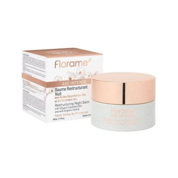 Florame Organic Restructuring Night Balm for Mature Skin Age Intense 50ml