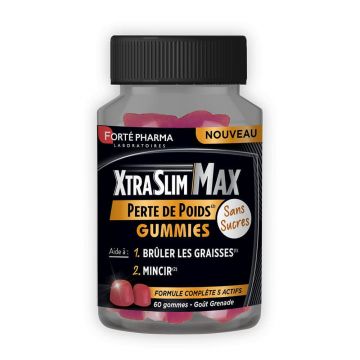 Forté Pharma XtraSlim Max gumă de slăbit 60 gume de mestecat