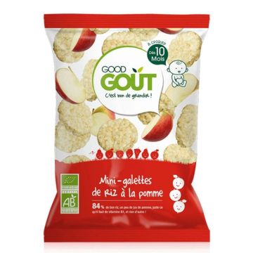 Good Gout Mini prăjituri cu orez organic De la 10 luni 40g