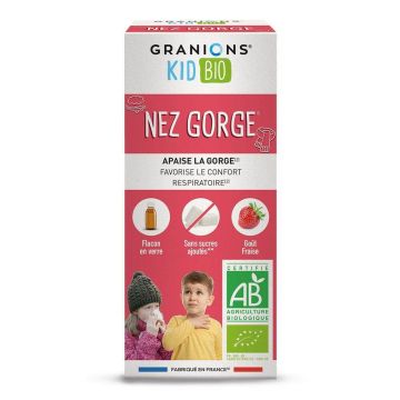 Granions Kid Bio nas și gât 125g