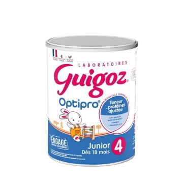 Guigoz Optipro Crescita 4 Lapte praf Junior de la 18 luni 900g