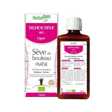 Herbalgem Silhouseve bio sevă proaspătă de mesteacăn 250ml