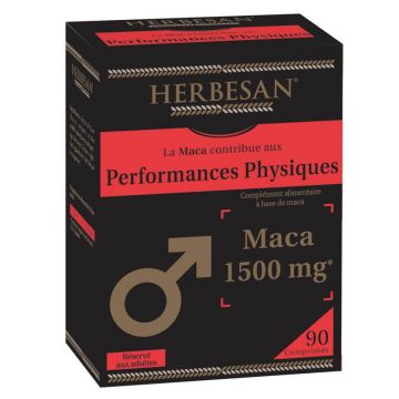 Herbesan Maca Performanță fizică 90 comprimate 500mg