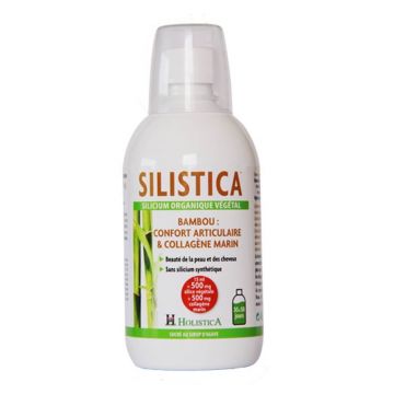 Holistica Bamboo Silicium și colagen marin 500ml