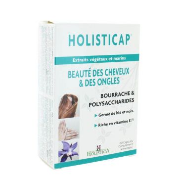 Holisticap păr și unghii 60 capsule