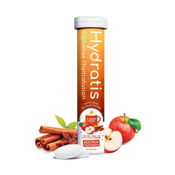 Hydratis Soluție de hidratare cu băuturi calde 20 comprimate efervescente