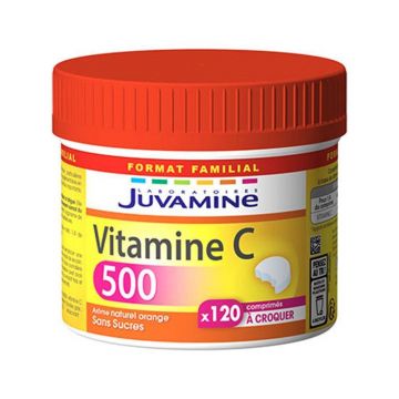 Juvamine Vitamina C Maxi Format120 comprimate masticabile