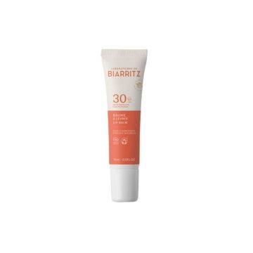 Laboratoires De Biarritz Suncare Products Organic Lip Balm SPF30 Protecție ridicată Mare și Munte Protecție ridicată 15ml