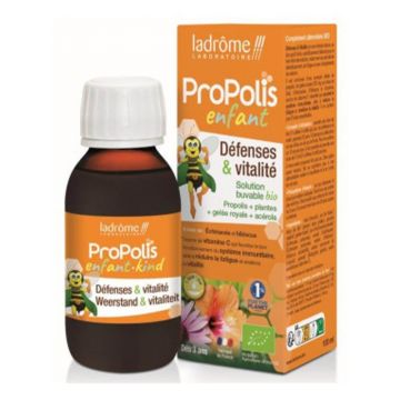 Ladrôme Propolis Drinking Solution Organic Defences and Vitality pentru copii 100ml