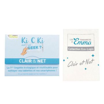 Les Tendances D'Emma Salviette Eco-logis Clair Et Nett