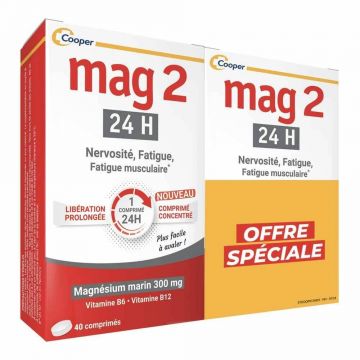 Mag 2 24h Magneziu marin 2x40 tablete