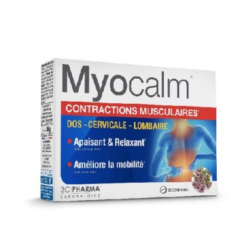 Myocalm Contracții Musculare, 30 tablete, 3C Pharma