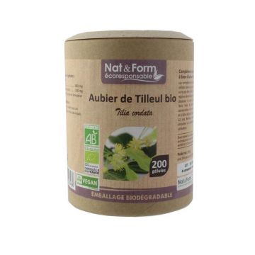 Nat&Form Arbore de tei Bio x 200 capsule