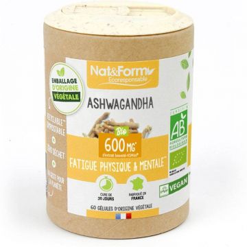 Nat&Form Ashwagandha Bio 60 capsule