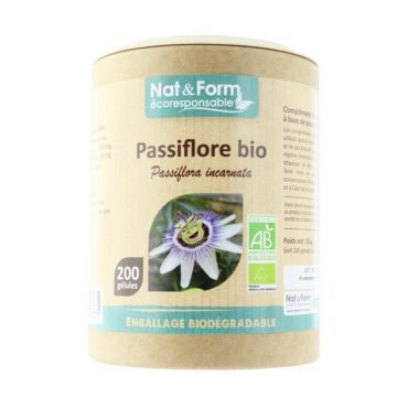 Nat&Form PASSIFLORE ORGANIC 200 capsule
